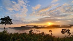 Sunrise Actual View From The Valley